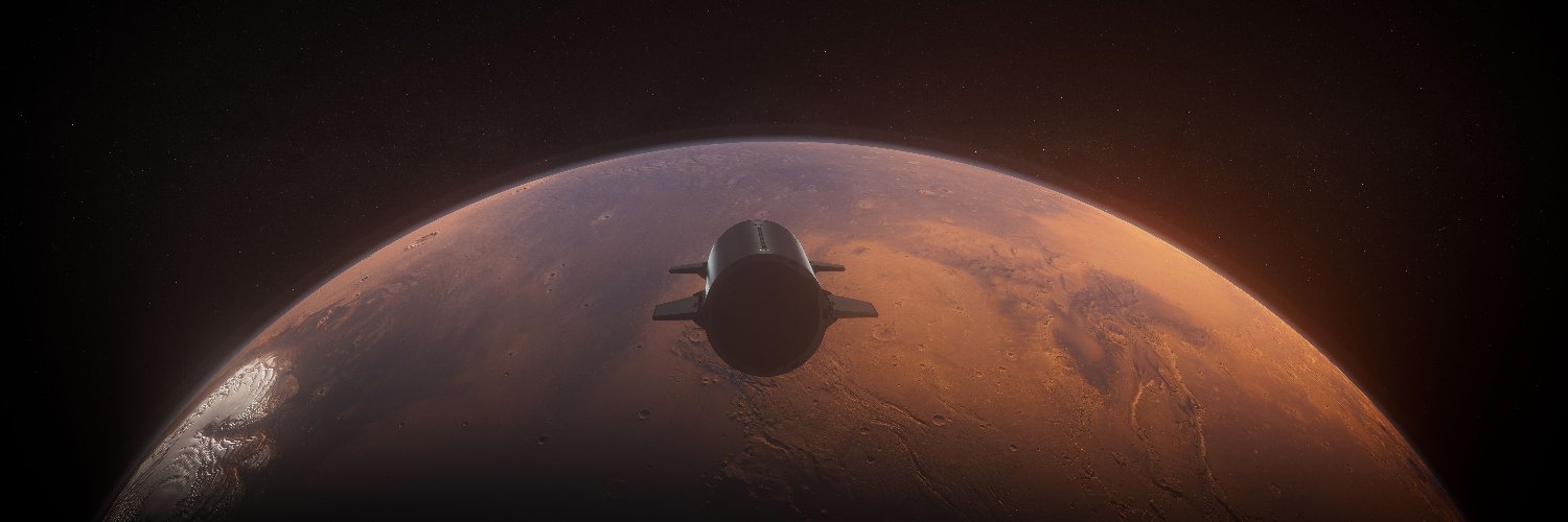 SpaceX Starship 飛向火星